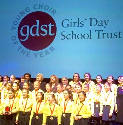 Sheila Wilson's working with The Girl's Day School Trust for a newly commissioned song.